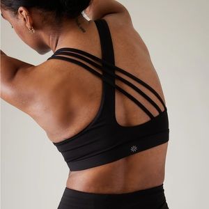 Purple Athleta Train Free Bra Sz XS